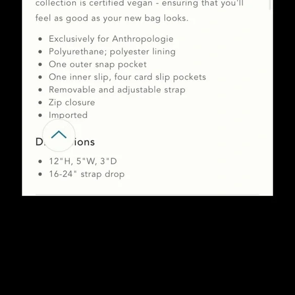 NWT liberty crossbody bag - Picture 6 of 7